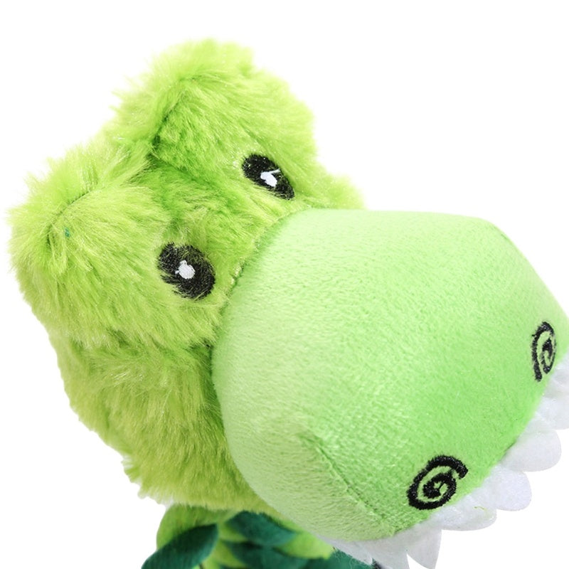 JMT-179722 Interactive Cotton Rope Dinosaur Plush Toy for Puppies – Chew and Tug of War Fun for Active Dogs