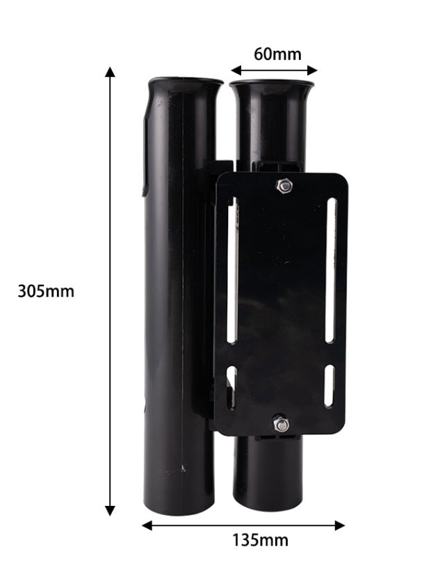 JMT-180426 Motorcycle Electric Bike Fishing Rod Holder Pipe Clamp