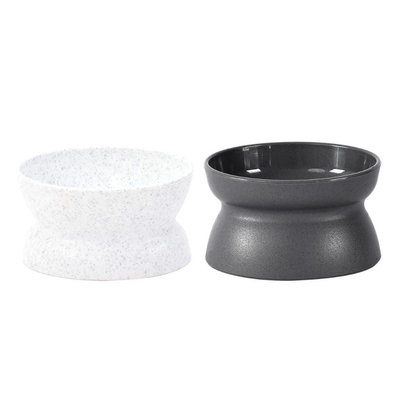 JMT-181066 Elevated Cat Bowl with Ergonomic Design for Natural Eating Posture