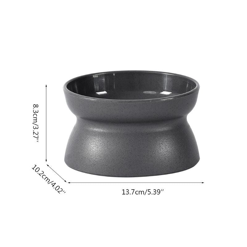 JMT-181066 Elevated Cat Bowl with Ergonomic Design for Natural Eating Posture