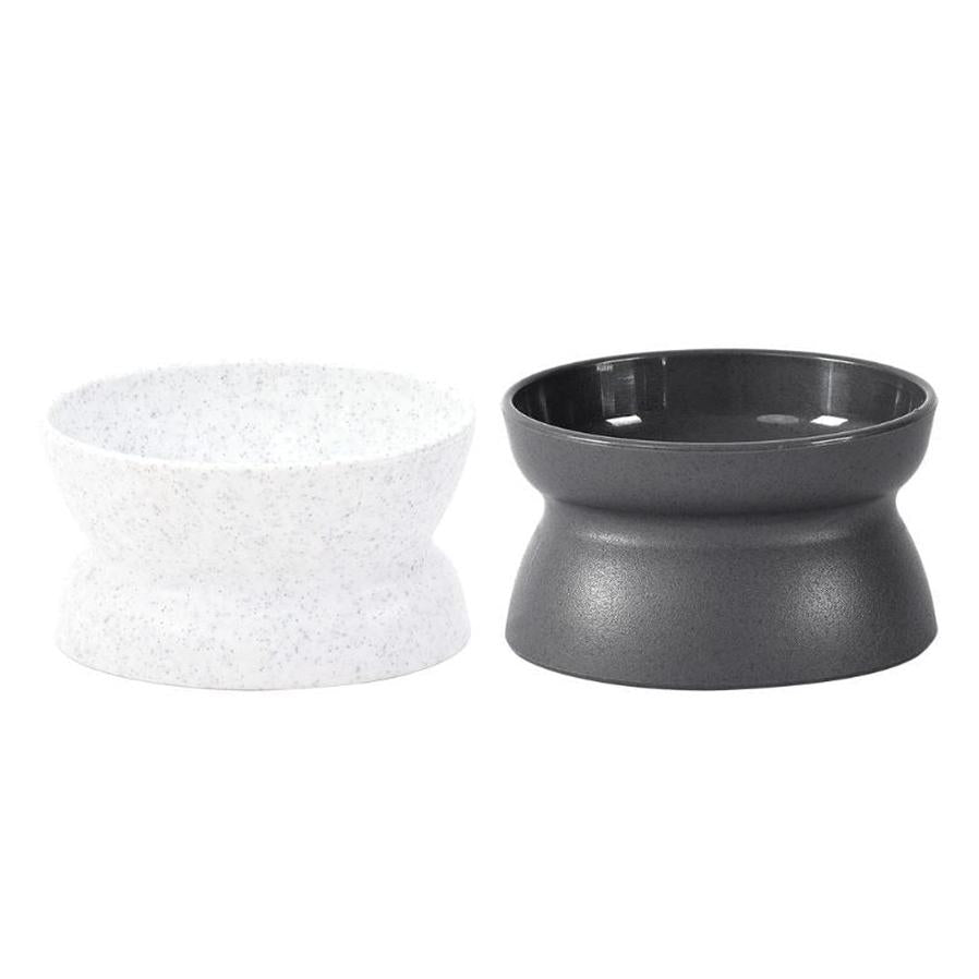 JMT-181066 Elevated Cat Bowl with Ergonomic Design for Natural Eating Posture