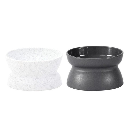 JMT-181066 Elevated Cat Bowl with Ergonomic Design for Natural Eating Posture