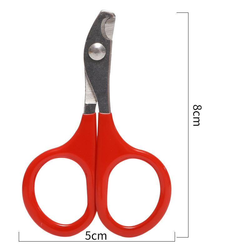 JMT-181130 Pet Nail Clipper with Stainless Steel Blades and Ergonomic Handle for Cats and Small Dogs