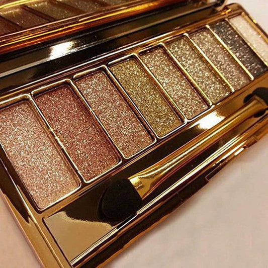 JMT-181322 9-Color Glitter Eyeshadow Palette for Parties, Weddings & Everyday Use