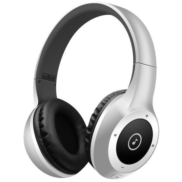 JMT-181386 Bluetooth T8 Stereo Headset with Built-in Microphone, Hi-Fi Sound, 40 Hours Playback, and Collapsible Design