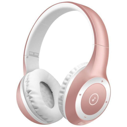 JMT-181386 Bluetooth T8 Stereo Headset with Built-in Microphone, Hi-Fi Sound, 40 Hours Playback, and Collapsible Design