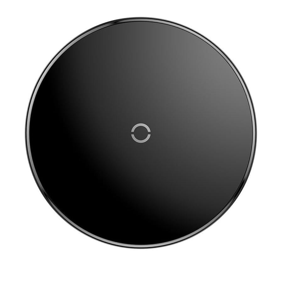 JMT-181578 Ultra-thin Portable Wireless Charger - Transparent Glass Fast Charging for Mobile Phones