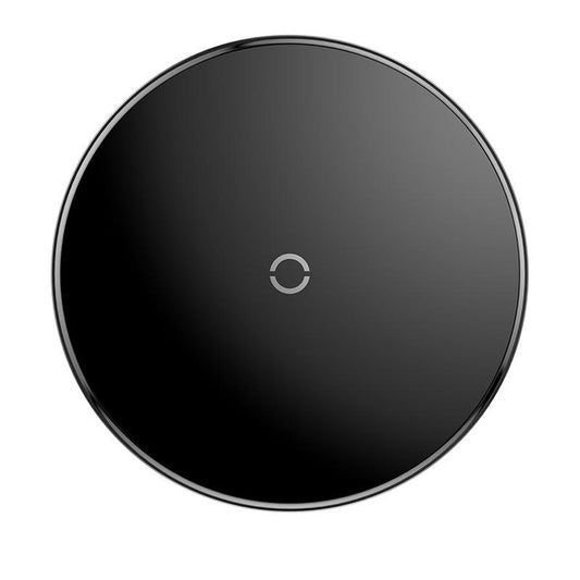 JMT-181578 Ultra-thin Portable Wireless Charger - Transparent Glass Fast Charging for Mobile Phones