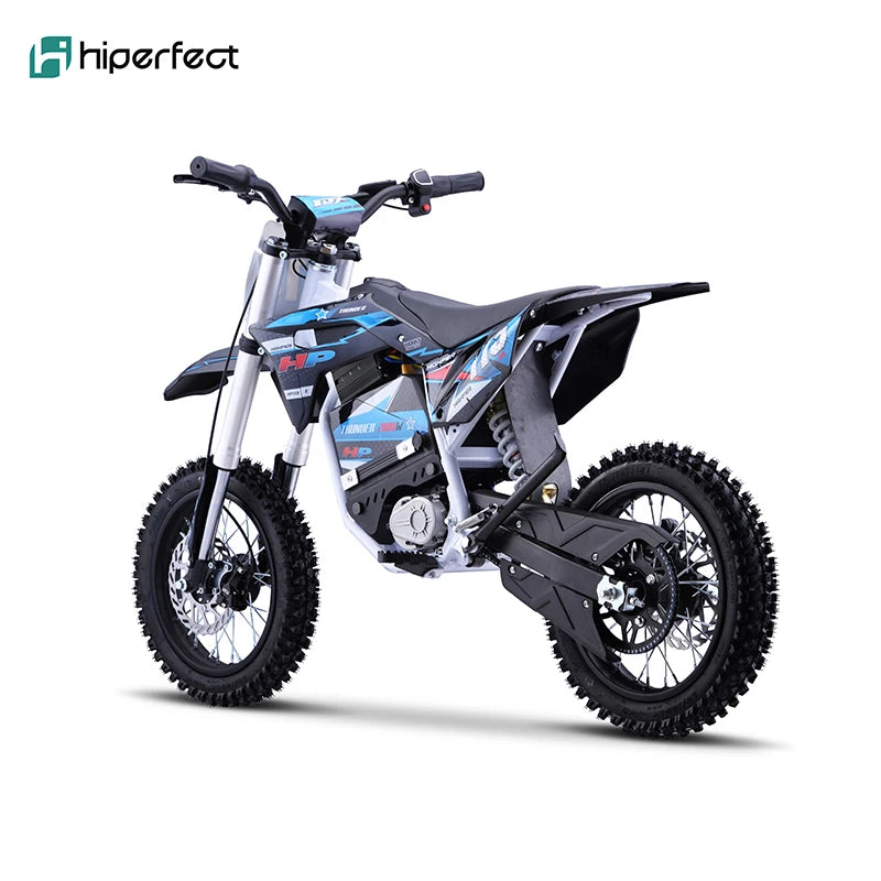 JMT-181642 1600W 2000W 48V 60V Off-Road Electric Dirt Bike with Removable Battery for Kids , Top Speed 27.9 mph