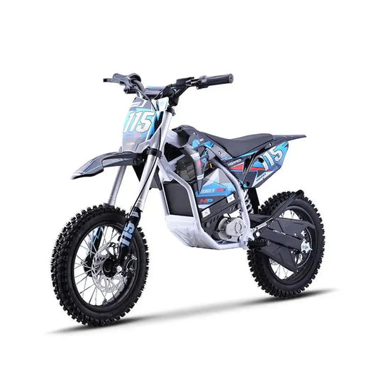 JMT-181642 1600W 2000W 48V 60V Off-Road Electric Dirt Bike with Removable Battery for Kids , Top Speed 27.9 mph
