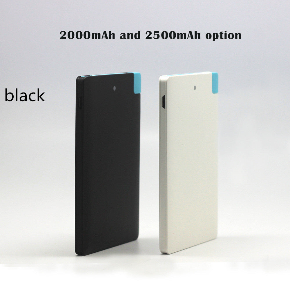 JMT-181706 Slim and Lightweight Portable Power Bank with Charging Cord