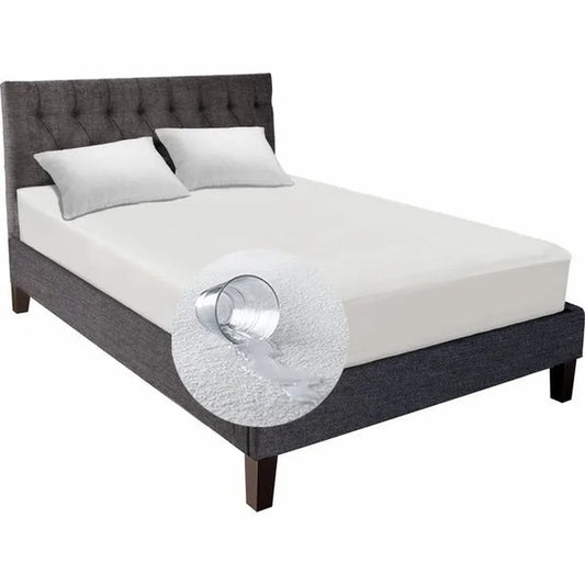 JMT-181962 Waterproof Cotton Terry Fitted Mattress Protector Cover