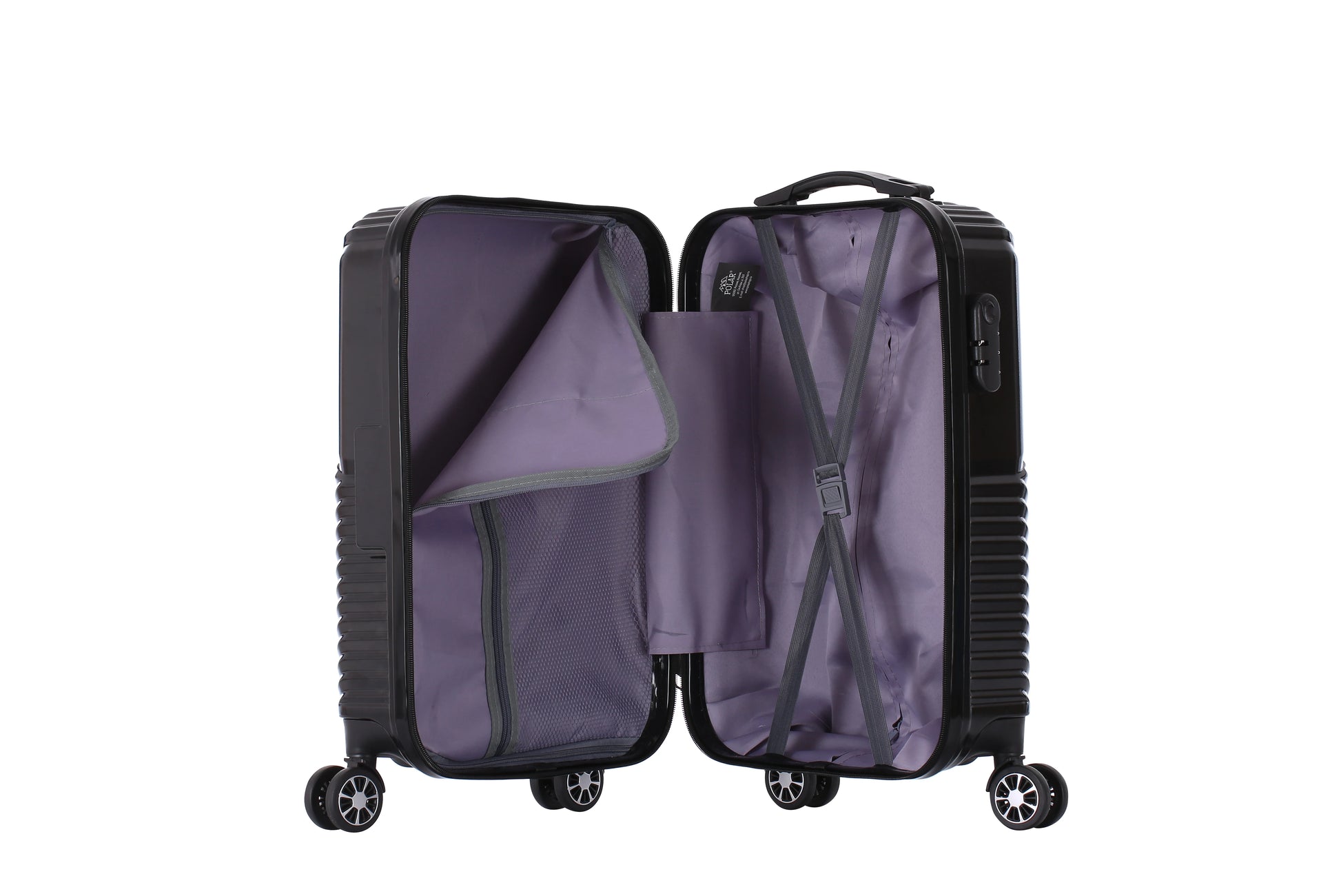 JMT-182090 Custom Travel Luggage Set with Trolley Suitcase and Cosmetic Bag
