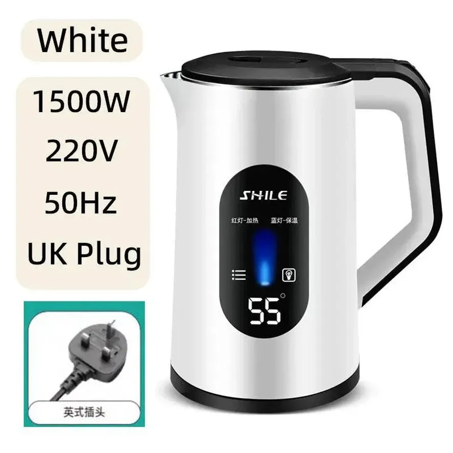 JMT-182154 Automatic Electric Kettle with Power-Off Feature for Safe Brewing at Home