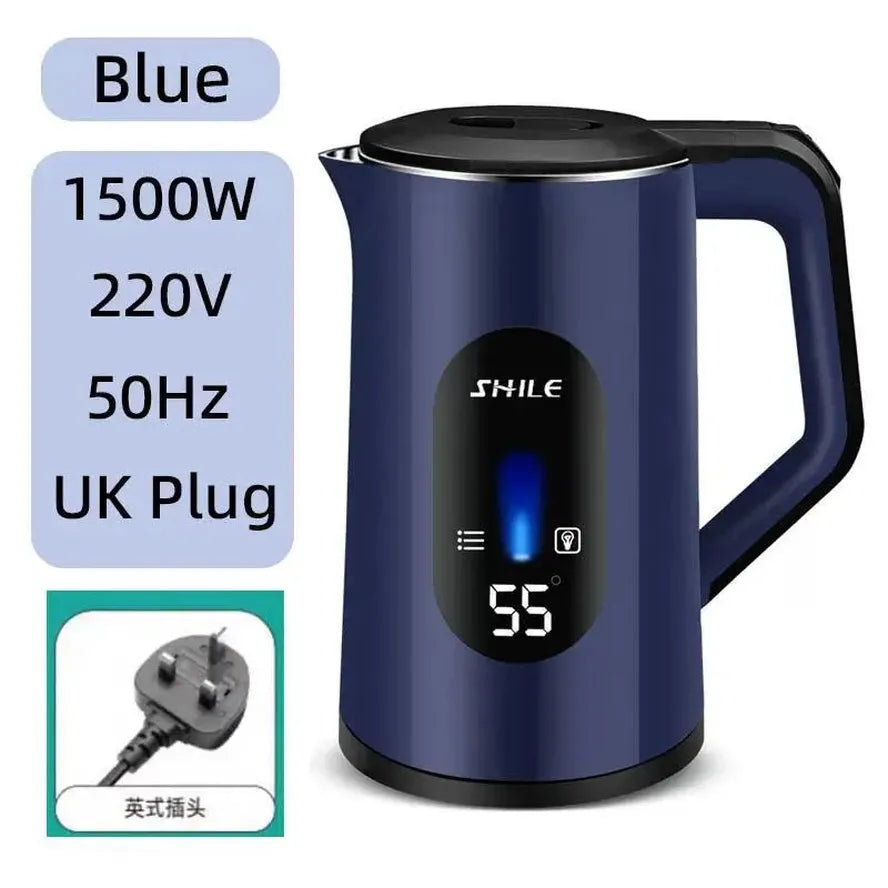JMT-182154 Automatic Electric Kettle with Power-Off Feature for Safe Brewing at Home