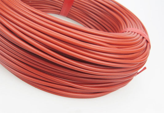 JMT-182218 High Temperature FEP Electrical Wire, Tinned Copper Single Core, 1.5mm², 600V, -65℃ to 200℃, 2.1mm Diameter