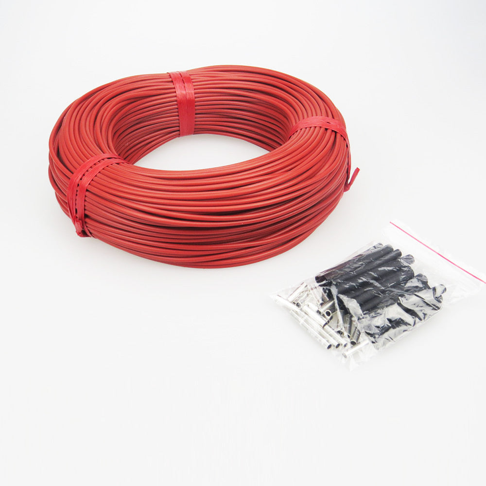 JMT-182218 High Temperature FEP Electrical Wire, Tinned Copper Single Core, 1.5mm², 600V, -65℃ to 200℃, 2.1mm Diameter