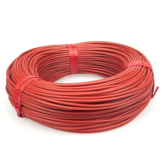 JMT-182218 High Temperature FEP Electrical Wire, Tinned Copper Single Core, 1.5mm², 600V, -65℃ to 200℃, 2.1mm Diameter