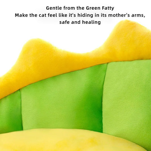 JMT-182346 Cozy Dinosaur Themed Pet Bed for Small to Large Dogs and Cats - Soft and Warm Nest House