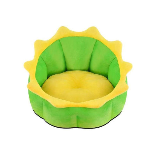 JMT-182346 Cozy Dinosaur Themed Pet Bed for Small to Large Dogs and Cats - Soft and Warm Nest House