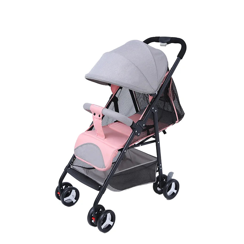 JMT-182474 Compact Folding Baby Stroller for Comfort and Easy Transportation