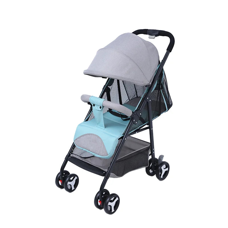 JMT-182474 Compact Folding Baby Stroller for Comfort and Easy Transportation