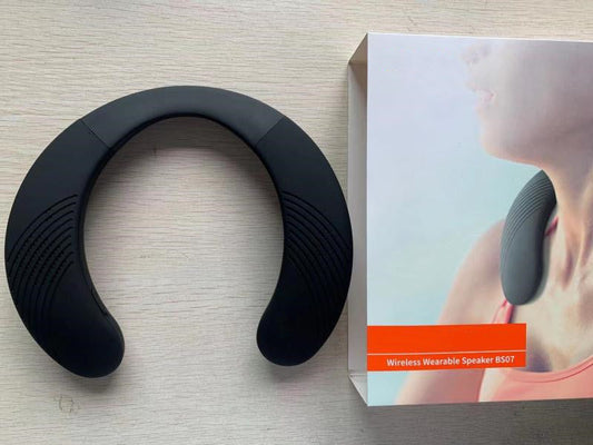 JMT-182538 Wireless Bluetooth Neck Speaker with 3D Surround Sound and IPX4 Water Resistance