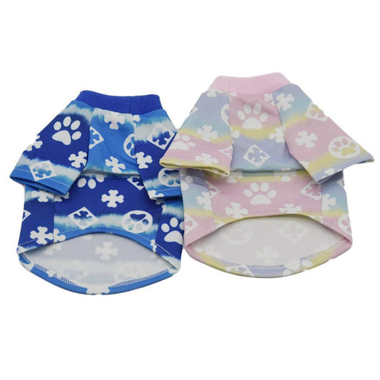 JMT-183114 Gradient Two-Legged Pet Clothing for Dogs – Casual Acrylic Teddy Apparel for Spring and Autumn