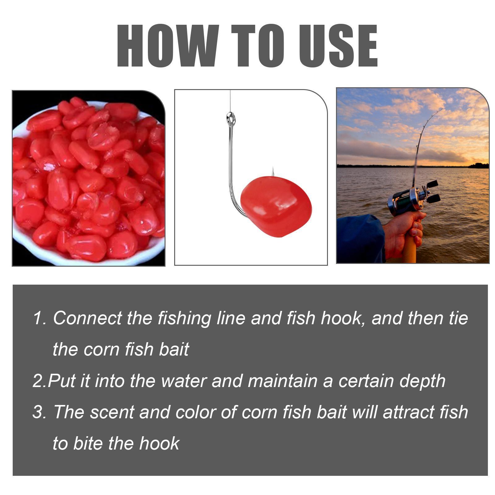 JMT-183370 Portable Corn Fish Bait for Effective Reservoir Fishing