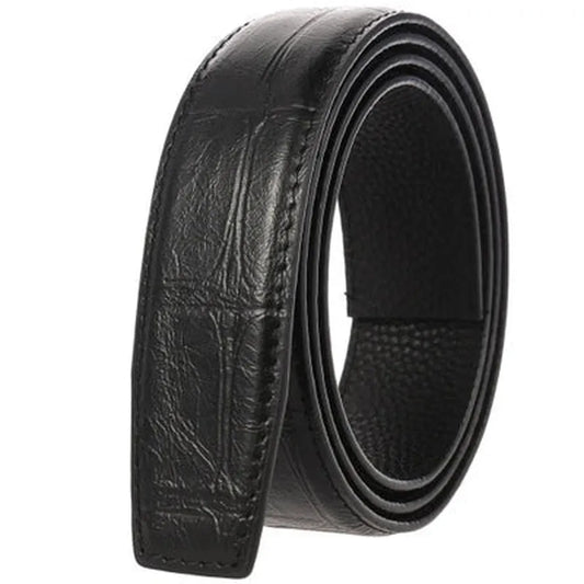 JMT-183946 Automatic Buckle Men's Cowhide Leather Belt - Durable First Layer Design