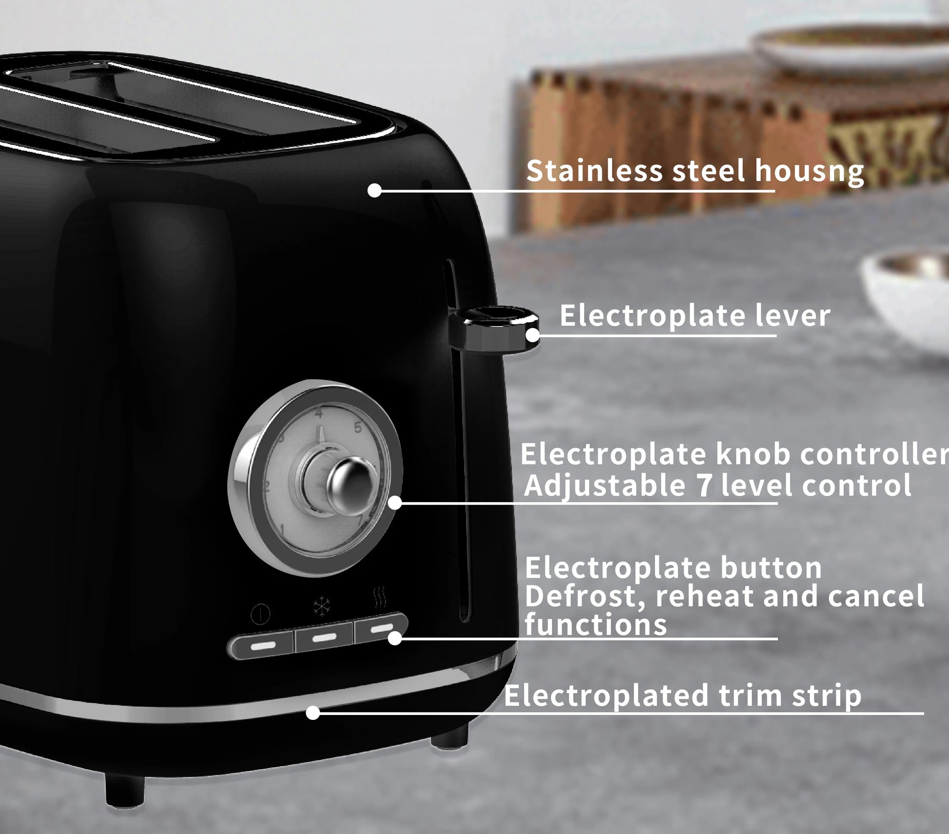 JMT-184010 Vertical Electric Toaster and Sandwich Maker for Effortless Breakfast Creations