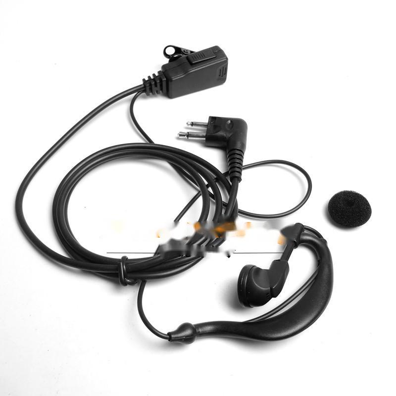 JMT-184010 Walkie Talkie Headset Cable for Motorola and Hytera M-Head Devices - 100 cm Length