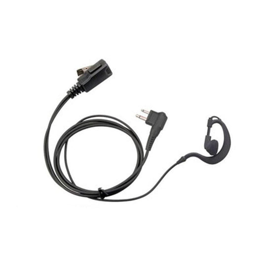 JMT-184010 Walkie Talkie Headset Cable for Motorola and Hytera M-Head Devices - 100 cm Length