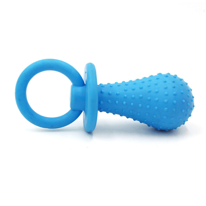 JMT-184330 Pet-Friendly TPR Rubber Pacifier Toy - Durable Bite-Resistant Design for Playtime
