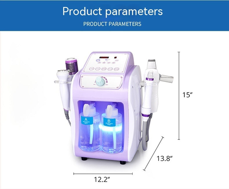 JMT-184330 Six-in-One Ultrasonic Induction Beauty Device for Facial Treatment