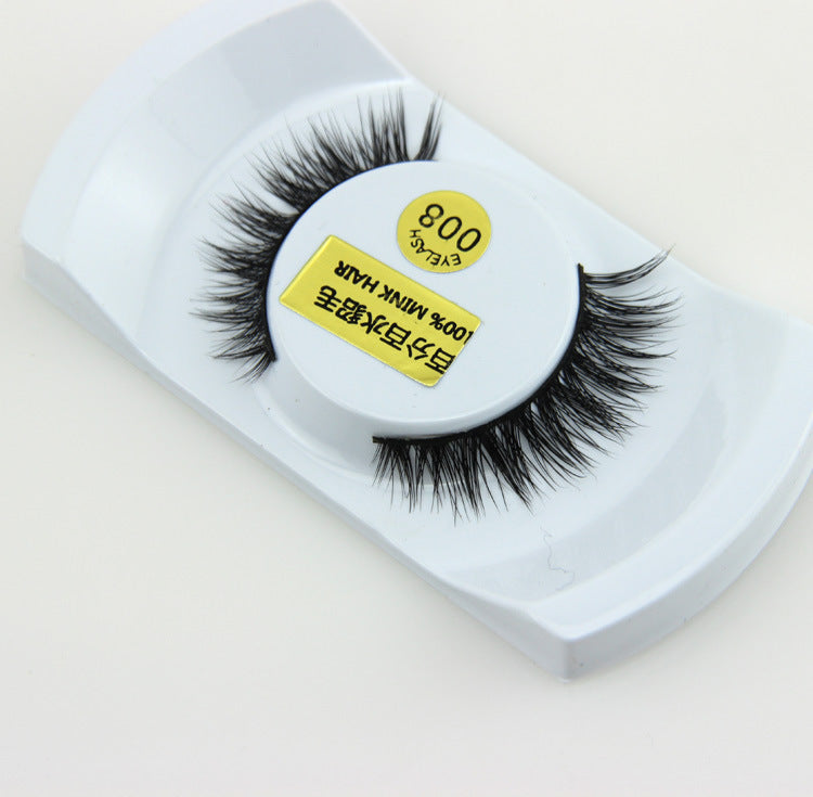 JMT-184458 3D Multi-Layer Mink Hair False Eyelashes for Enhanced Volume