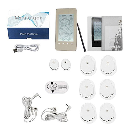 JMT-184586 Multifunctional 12-Mode Rechargeable Massage Instrument for Neck, Back, and Body Relaxation