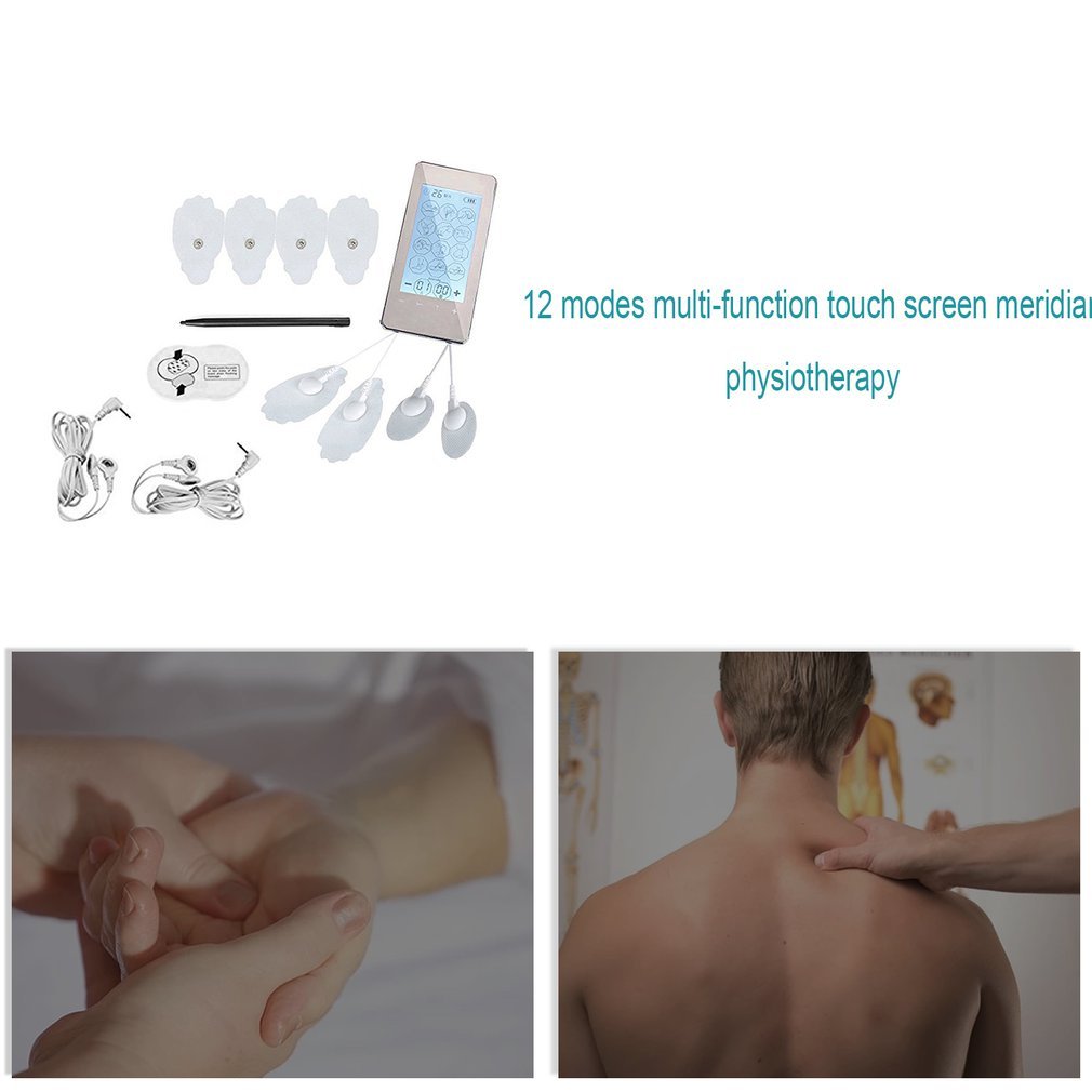 JMT-184586 Multifunctional 12-Mode Rechargeable Massage Instrument for Neck, Back, and Body Relaxation