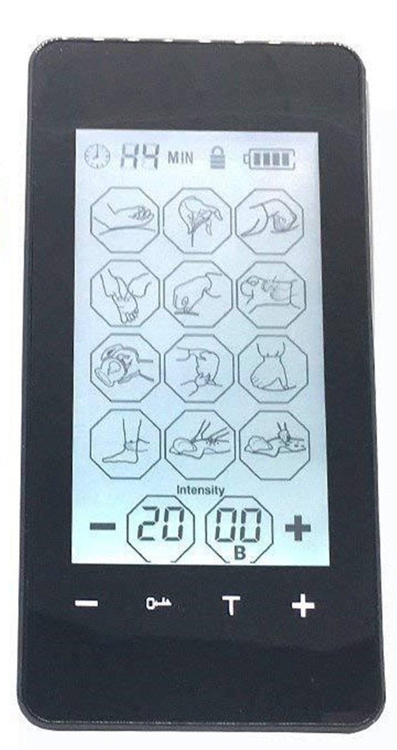 JMT-184586 Multifunctional 12-Mode Rechargeable Massage Instrument for Neck, Back, and Body Relaxation