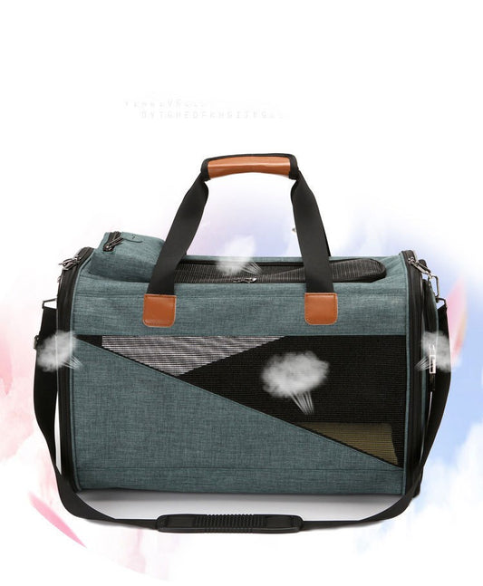 JMT-184586 Trendy Foldable Pet Carrier Bag for Small Pets