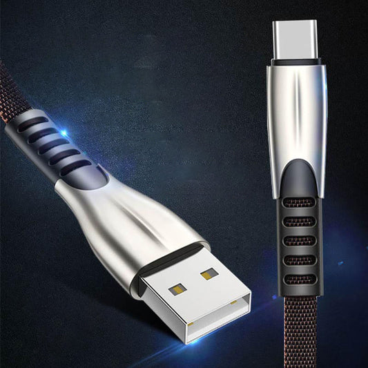 JMT-185034 Fast Charging Micro USB & Type-C Cable - 1m Length for Android Devices