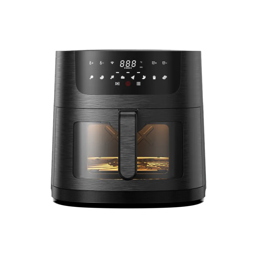 JMT-185098 8L Digital Window Air Fryer with WiFi - Oil-Free Cooking and Mini Rack Design