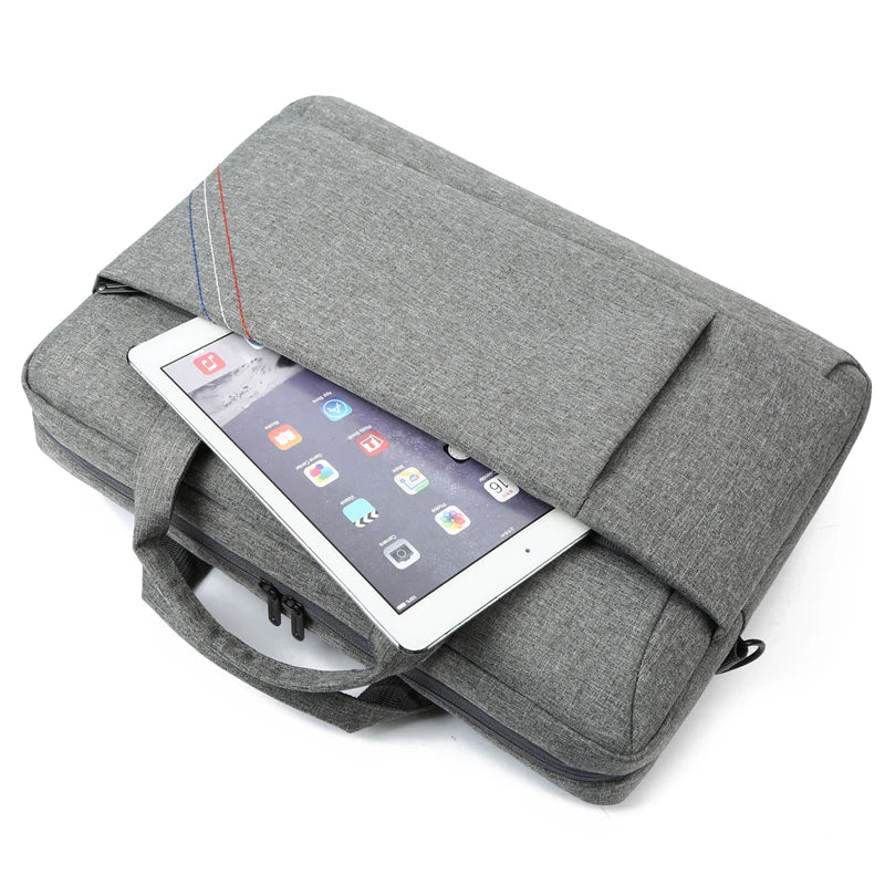 JMT-185162 Waterproof Multifunctional Laptop Bag for Business Travel, Oxford Fabric Crossbody Sleeve Case