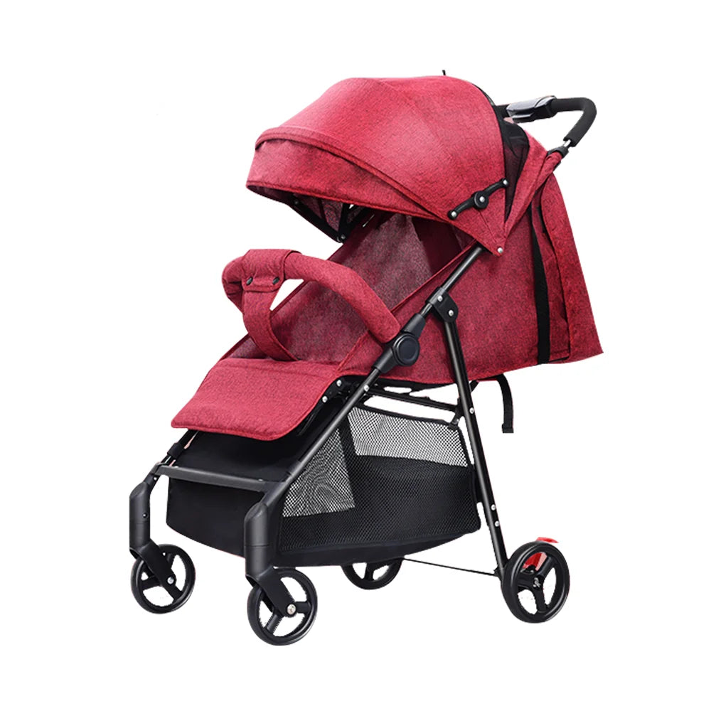 JMT-185354 Lightweight Multi-Functional Foldable Baby Stroller Travel System for Comfortable Parenting