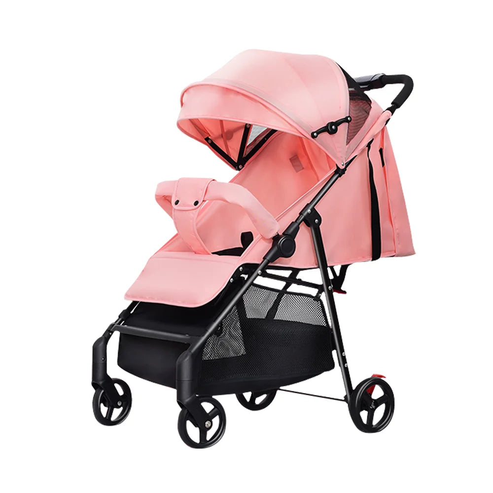 JMT-185354 Lightweight Multi-Functional Foldable Baby Stroller Travel System for Comfortable Parenting