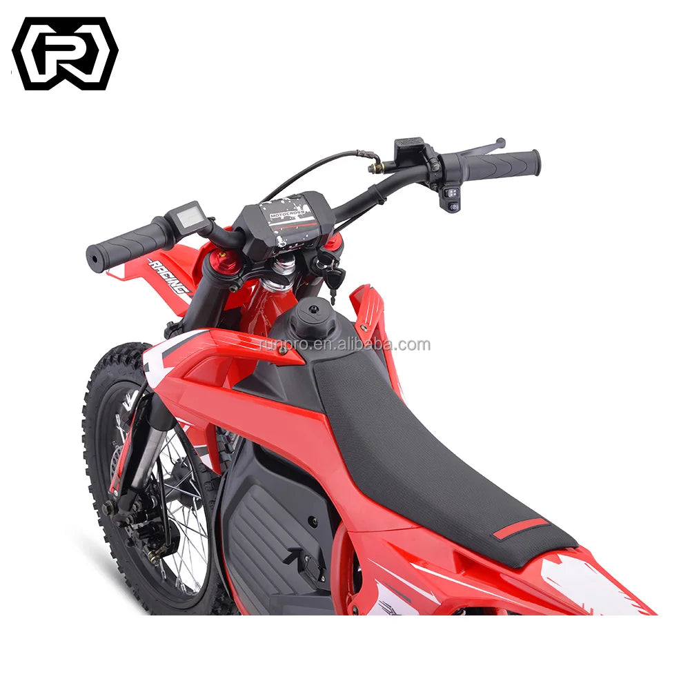 JMT-185418 1200W/1500W Electric Kids Dirt Bike with 14 & 12 Inch Wheels, CE Certified Motor Scooter , Top Speed 27.9 mph