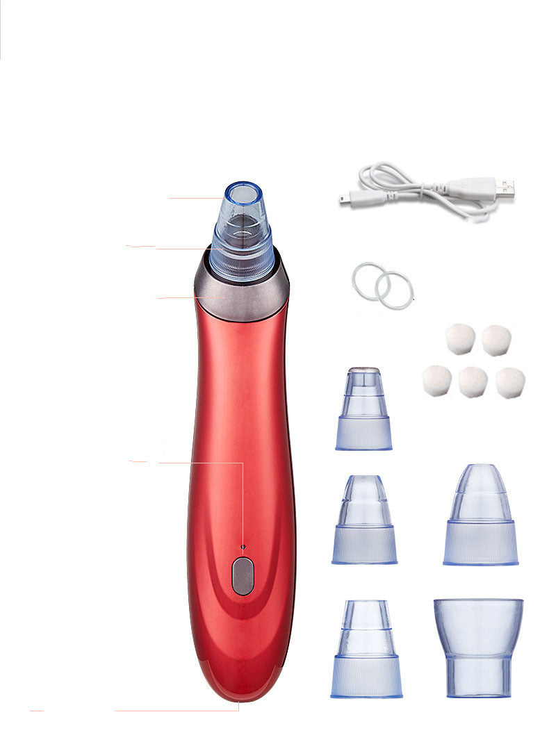 JMT-185482 Deep Cleansing Electric Blackhead Remover with Vacuum Suction Technology