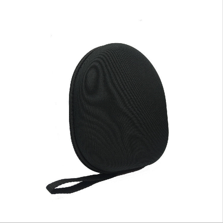 JMT-185674 Large EVA Earphone Storage Bag - Durable, Scratch Resistant, Anti-Fall and Compression Design - Black, 23*20*6.5 cm