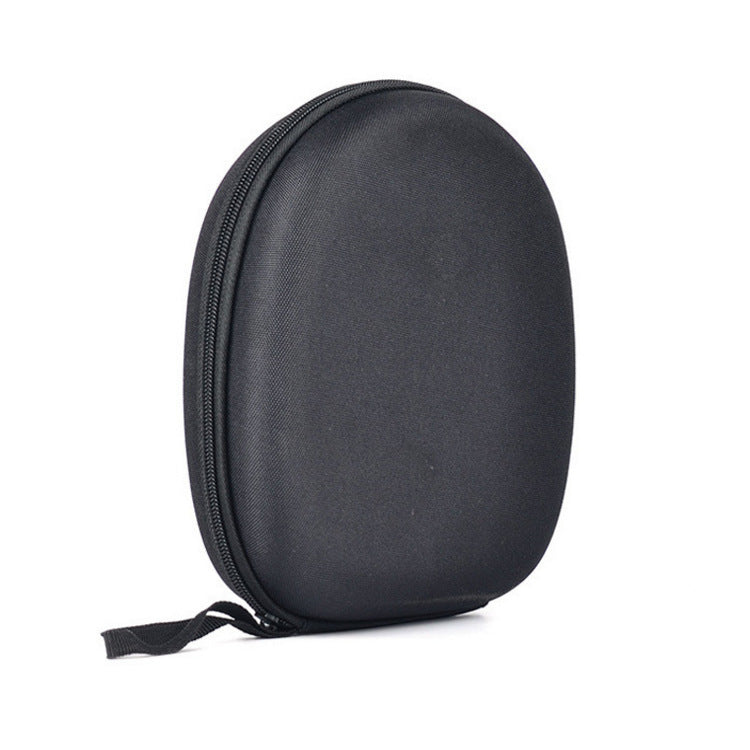 JMT-185674 Large EVA Earphone Storage Bag - Durable, Scratch Resistant, Anti-Fall and Compression Design - Black, 23*20*6.5 cm