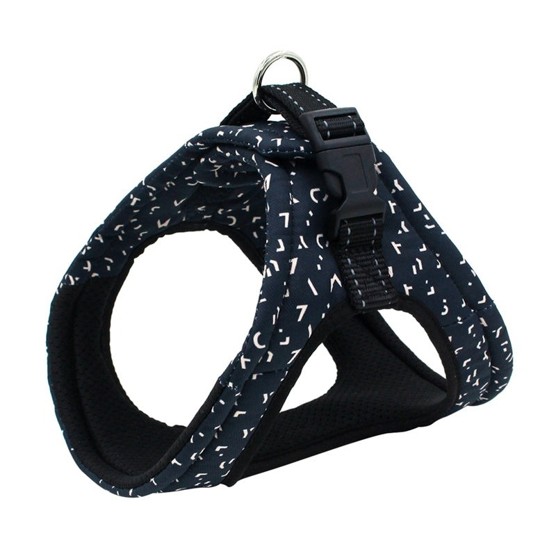 JMT-185674 Reflective Adjustable Dog Safety Vest with Double Loop Design for Small to Medium Dogs